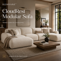 HOMVANE™ CloudRest Modular Sofa