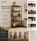 HOMVANE™ OpenGrid Display Shelf